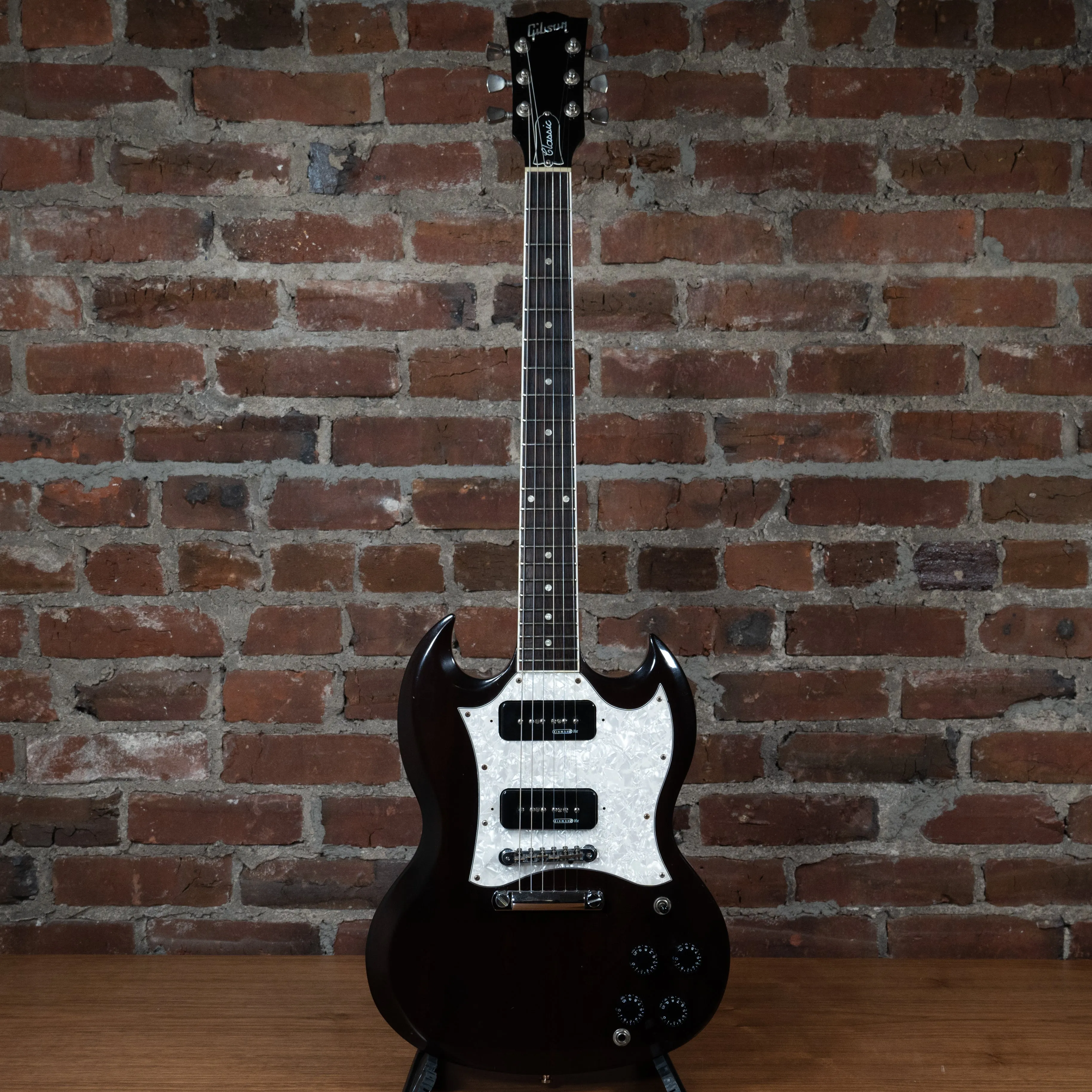 2001 Gibson SG Classic P90 Electric Guitar, Brown w/ OHSC - Used