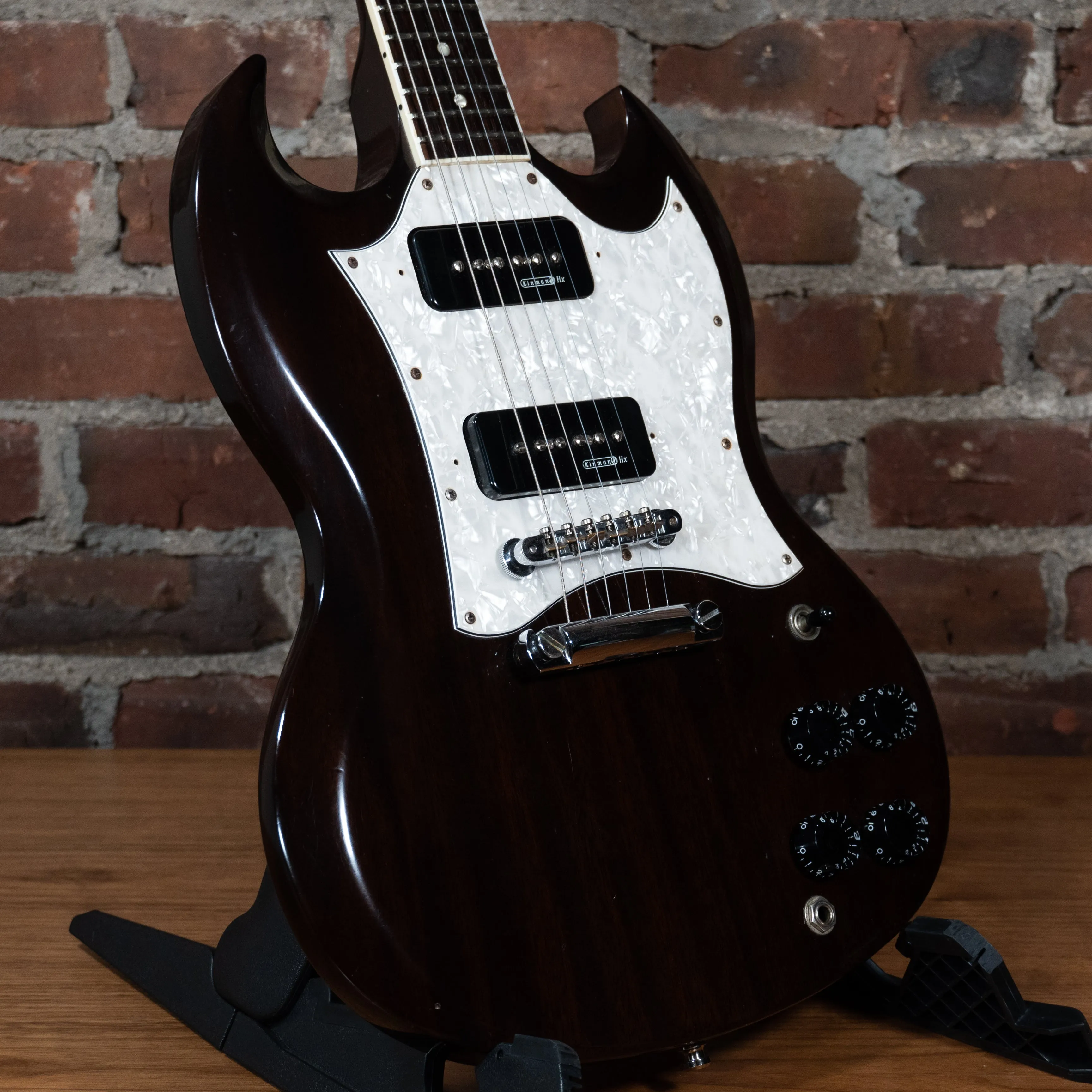 2001 Gibson SG Classic P90 Electric Guitar, Brown w/ OHSC - Used