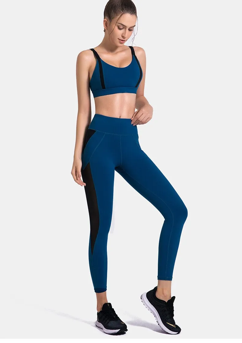 Active Crop Top & Leggings Suit