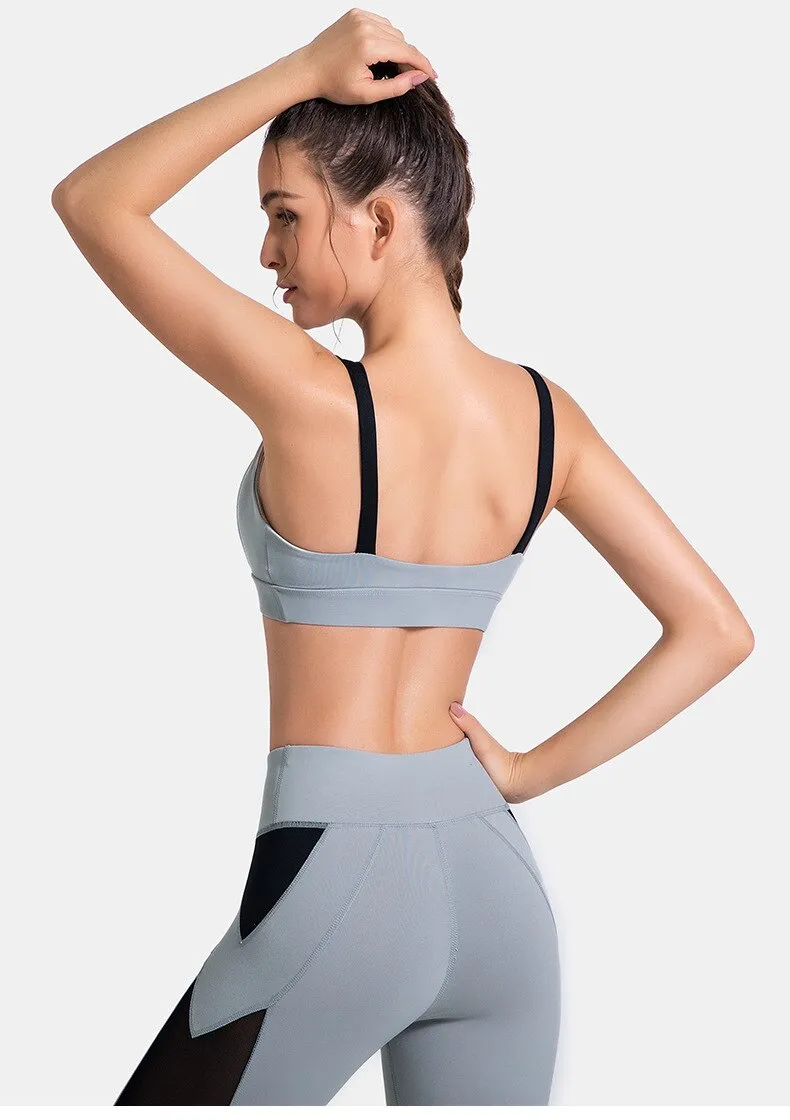 Active Crop Top & Leggings Suit
