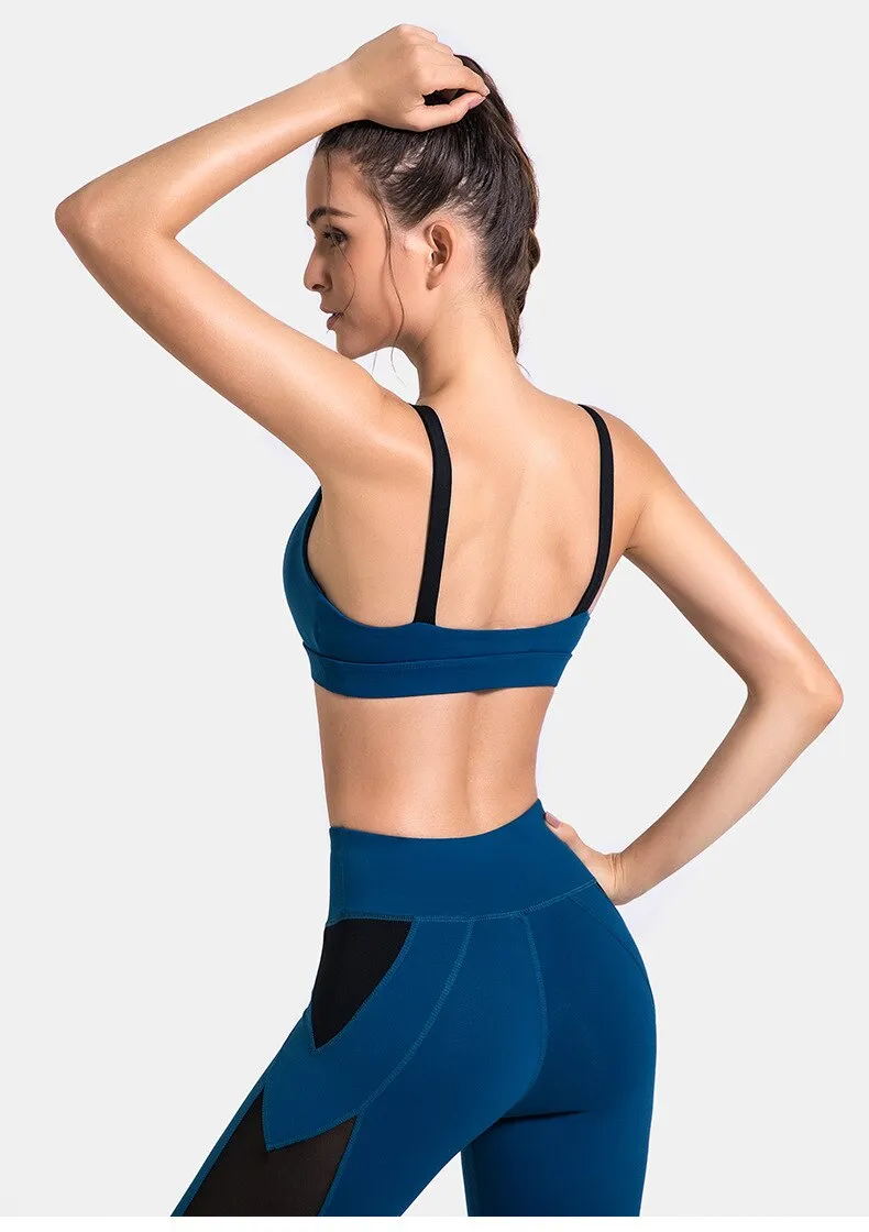 Active Crop Top & Leggings Suit