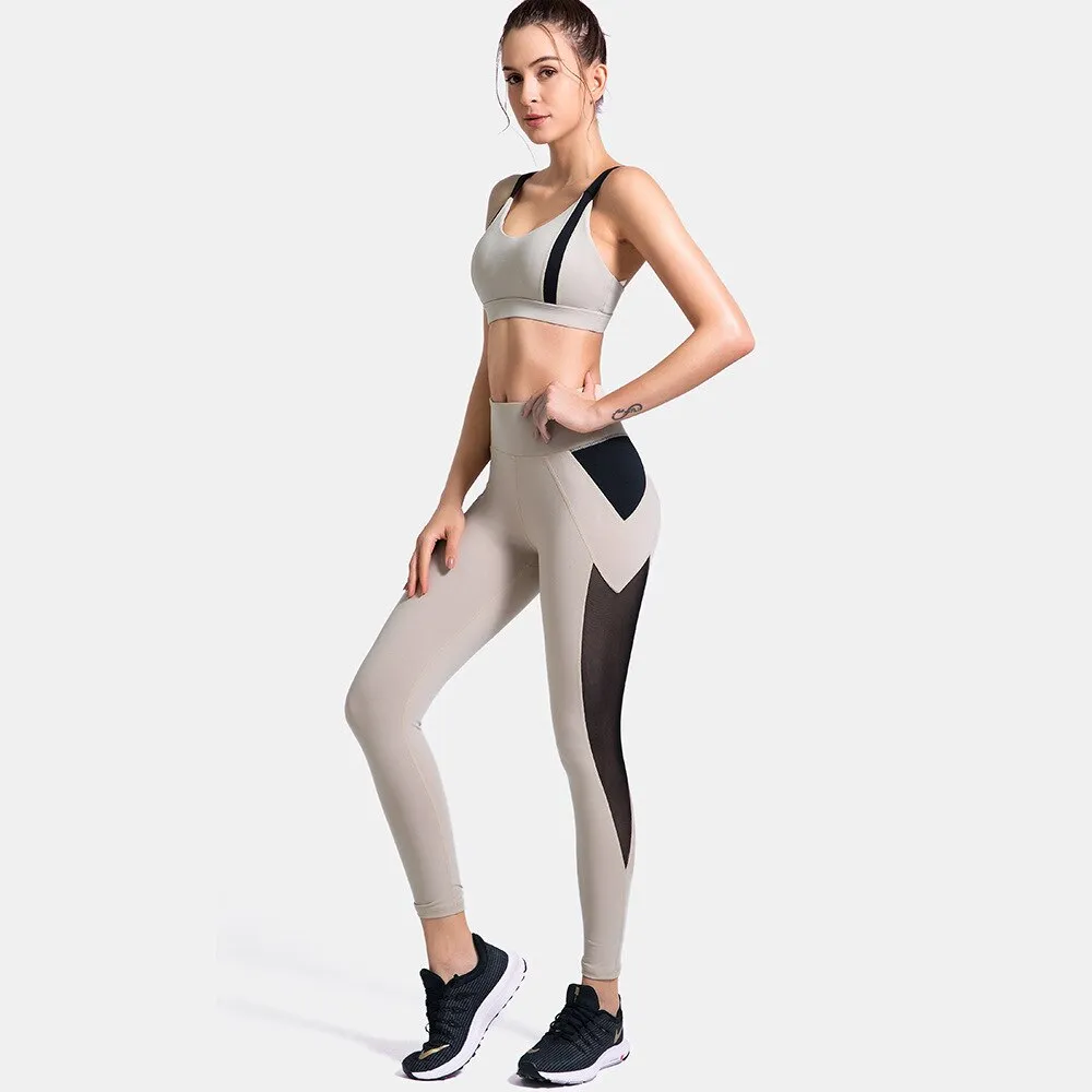 Active Crop Top & Leggings Suit