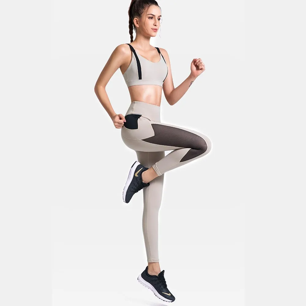 Active Crop Top & Leggings Suit