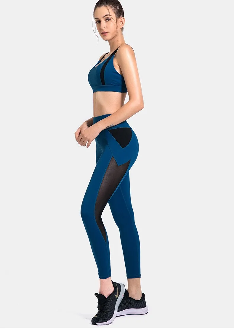 Active Crop Top & Leggings Suit