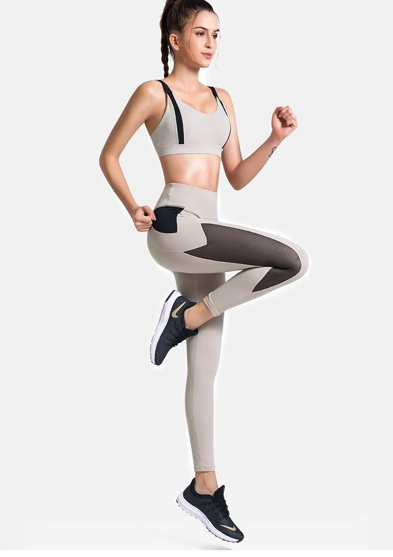 Active Crop Top & Leggings Suit