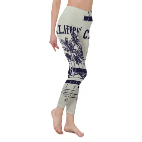 All-Over Print Women's High Waist Leggings | Side Stitch Closure 167