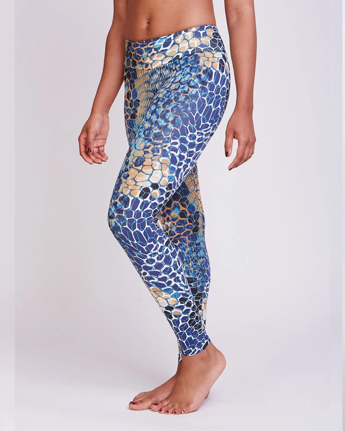 Aqua Mermaid Yoga Pant