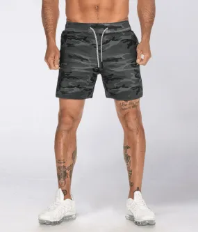 Born Tough Air Pro™ 2 in 1 Men's 7" Running Shorts with Liner Grey Camo