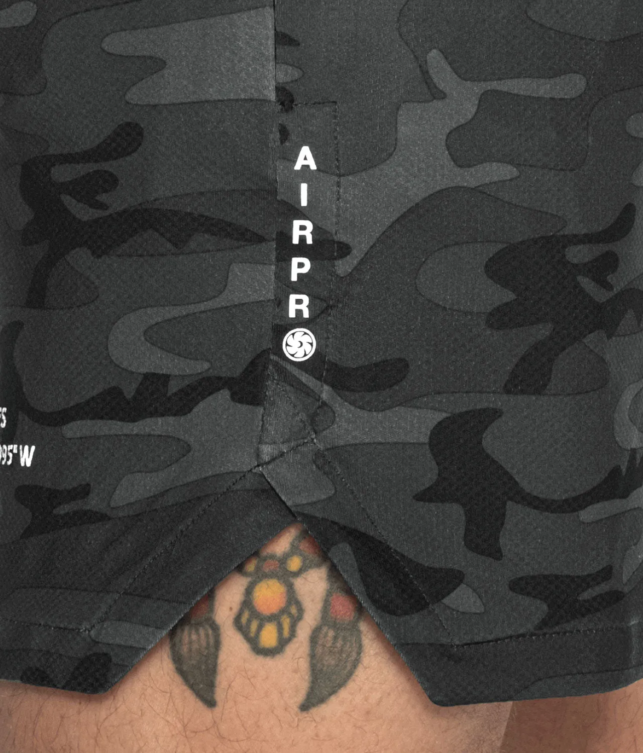 Born Tough Air Pro™ 2 in 1 Men's 7" Running Shorts with Liner Grey Camo