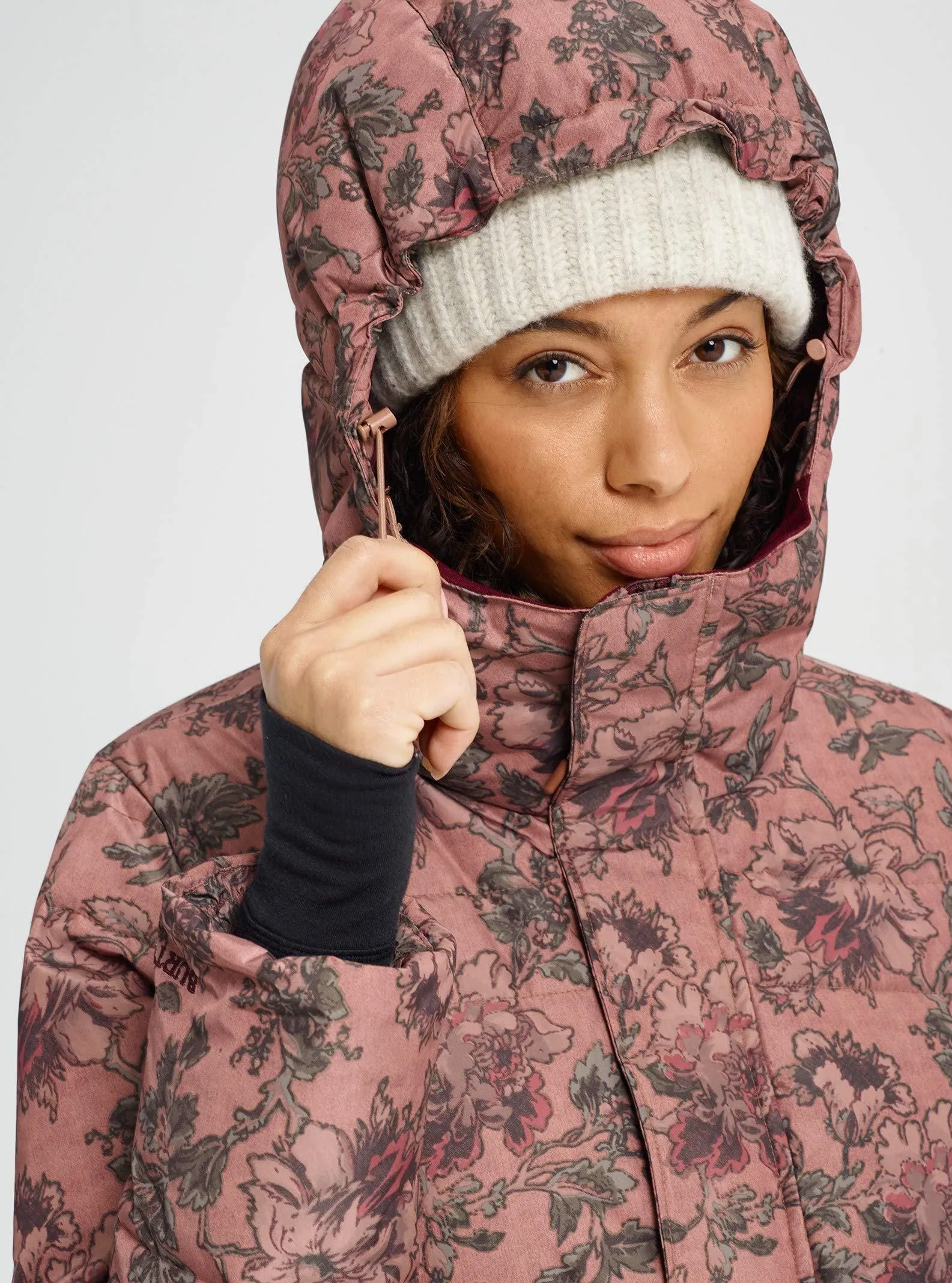 Burton Women's Mora Moss Down Jacket, Floral Camo, Medium