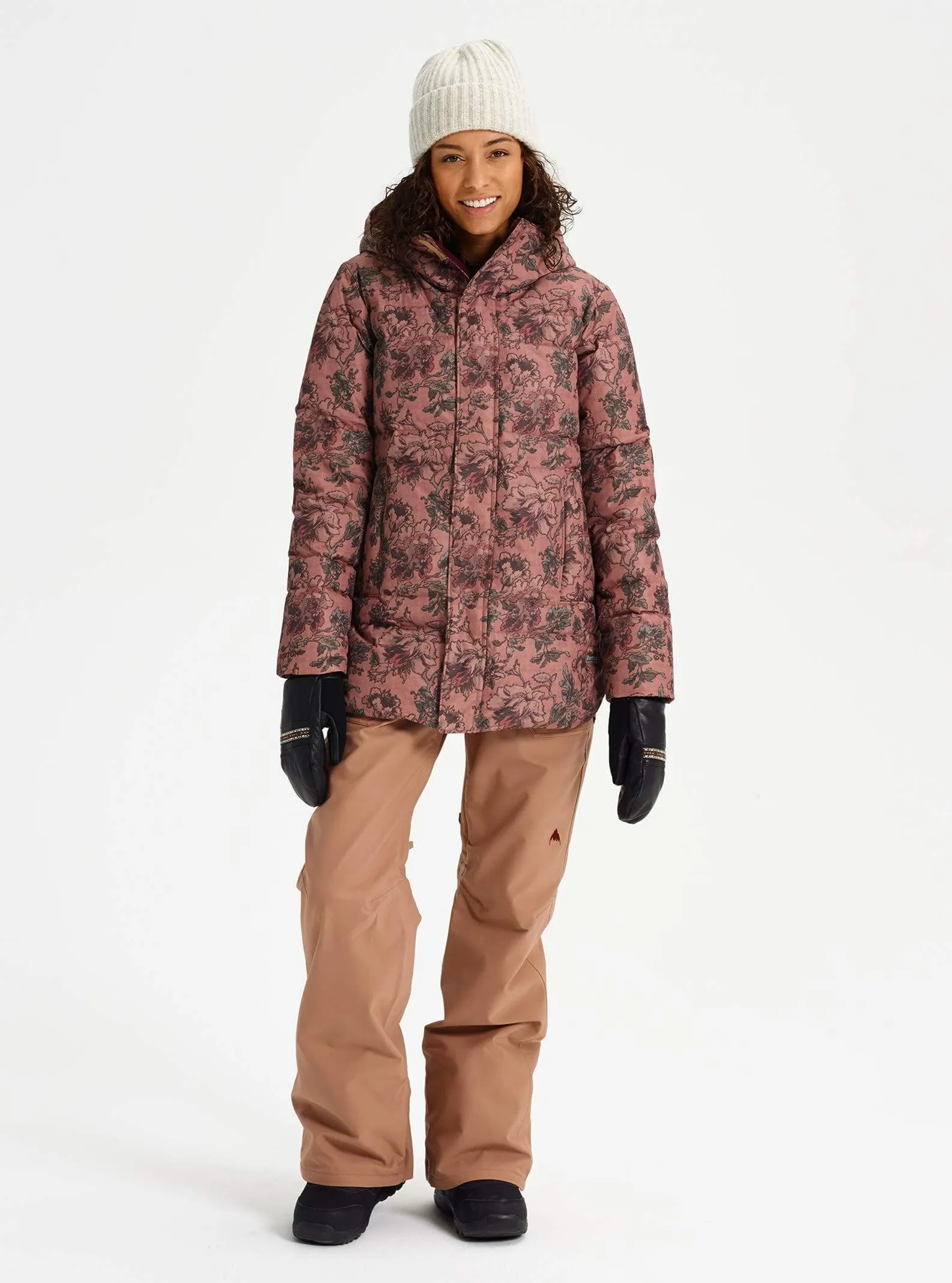 Burton Women's Mora Moss Down Jacket, Floral Camo, Medium