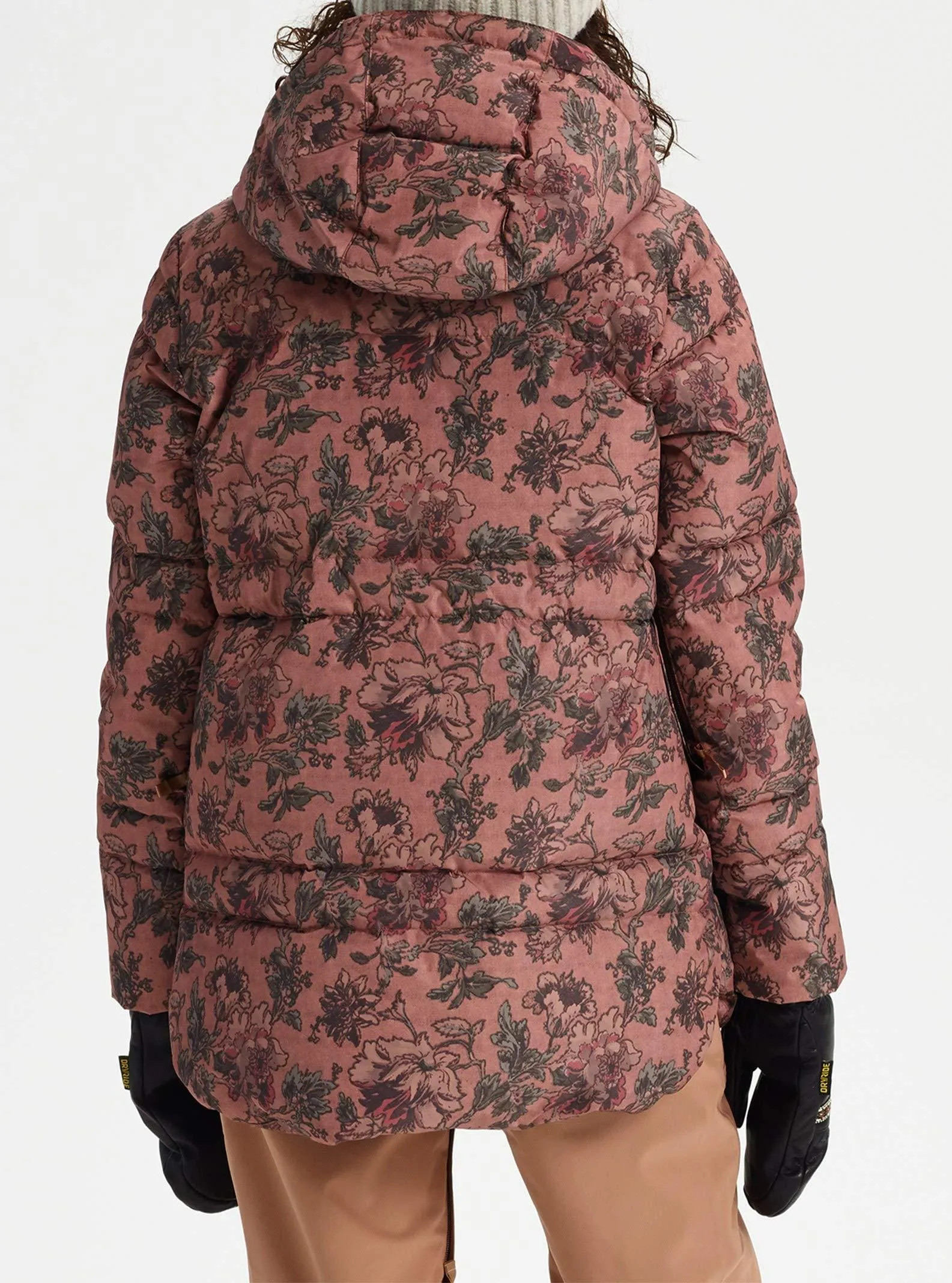 Burton Women's Mora Moss Down Jacket, Floral Camo, Medium