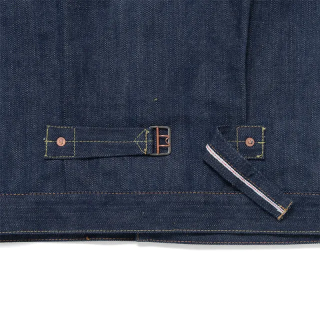 D01 "The Origin" Natural Indigo Type I 15oz Selvedge Denim Jacket - OW