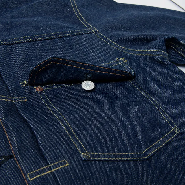 D01 "The Origin" Natural Indigo Type I 15oz Selvedge Denim Jacket - OW