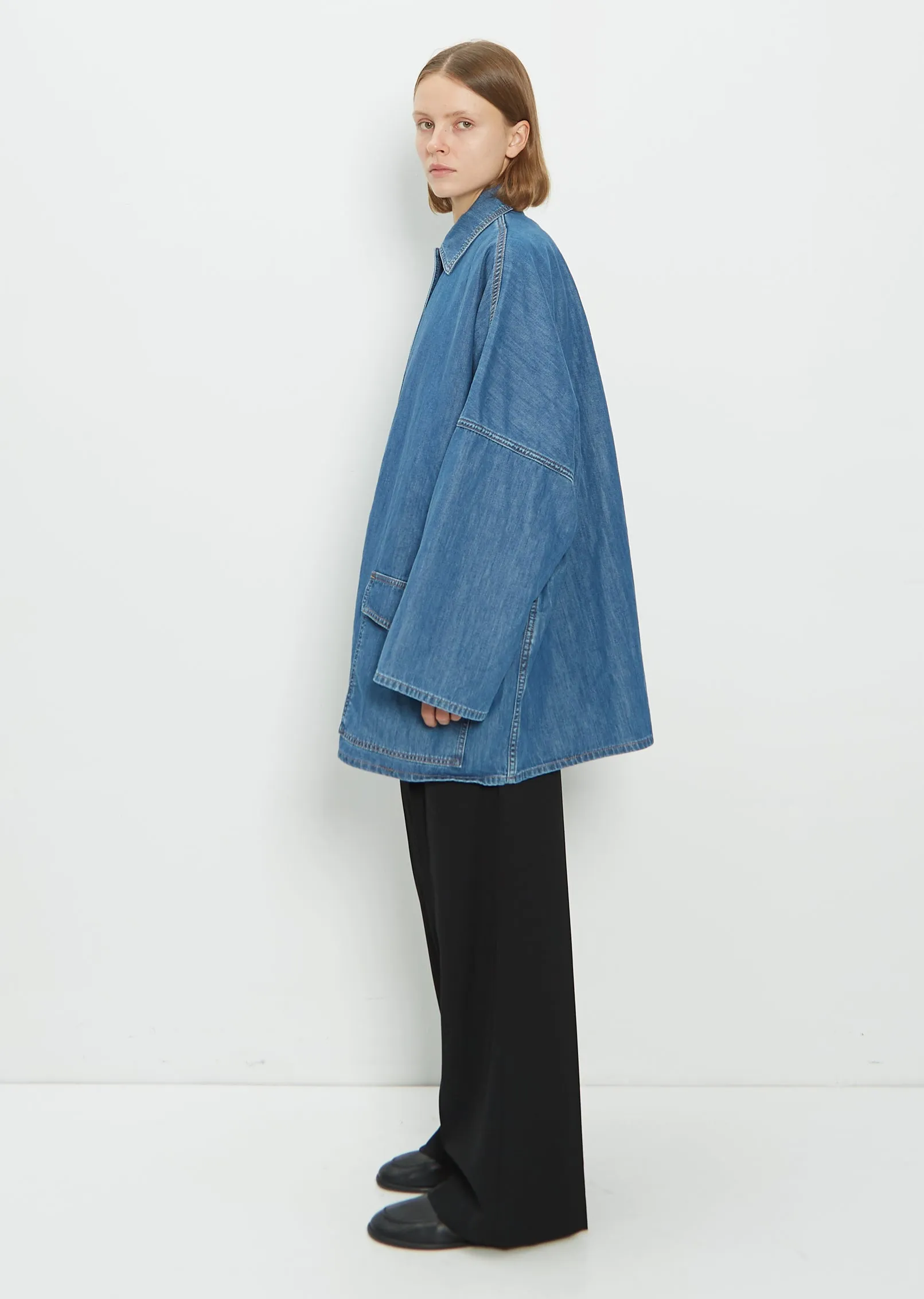 Denim Overshirt Jacket