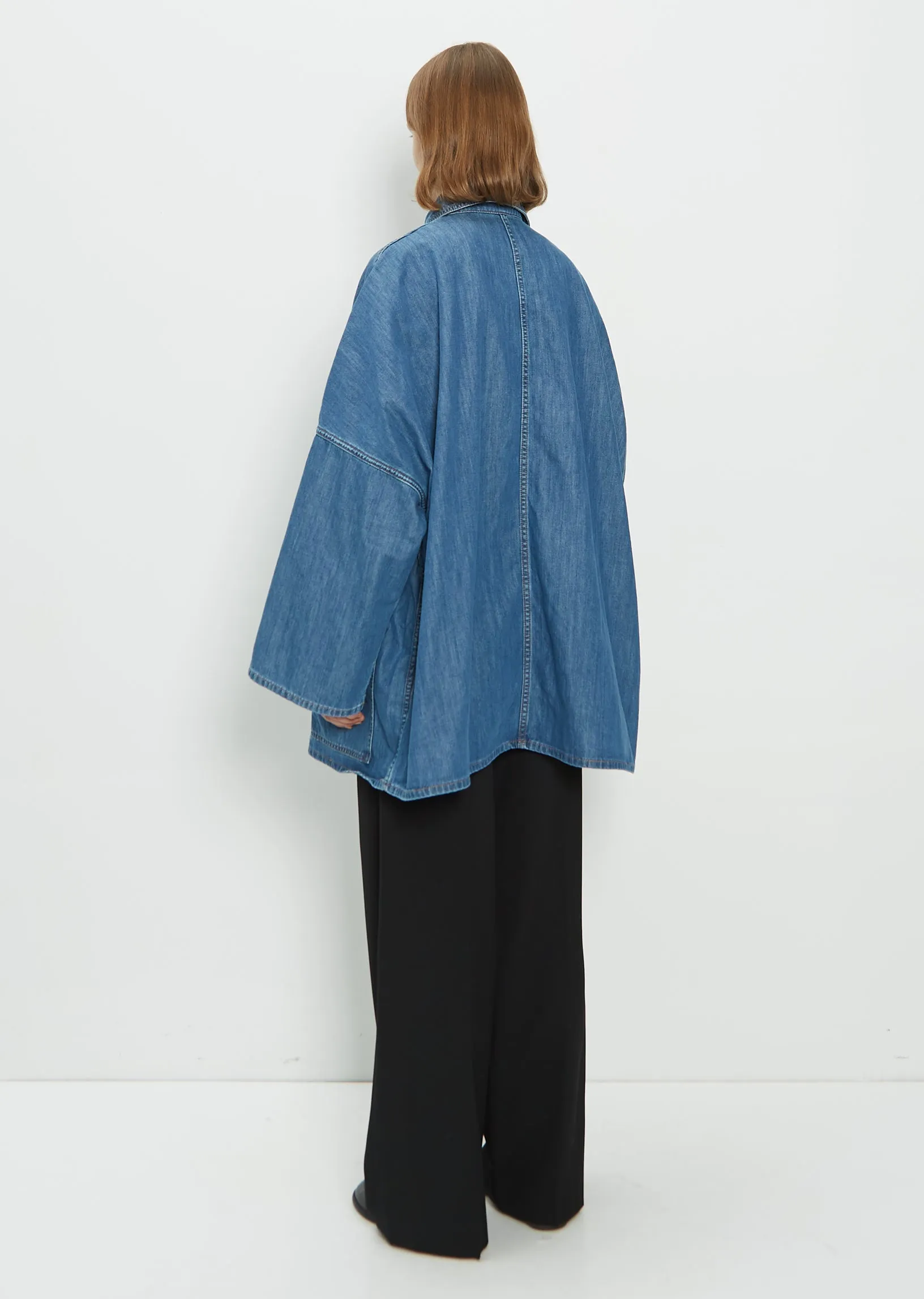 Denim Overshirt Jacket