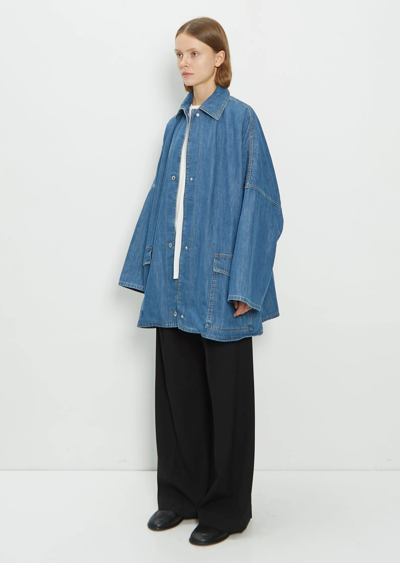 Denim Overshirt Jacket