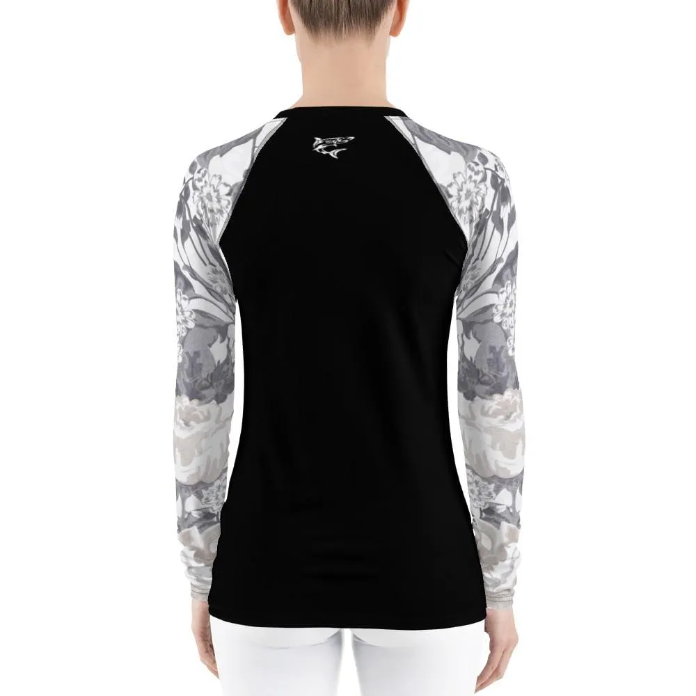 Elegant Dame ~ Women's Rash Guard