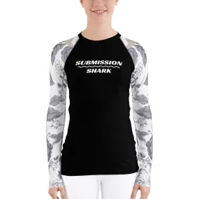 Elegant Dame ~ Women's Rash Guard
