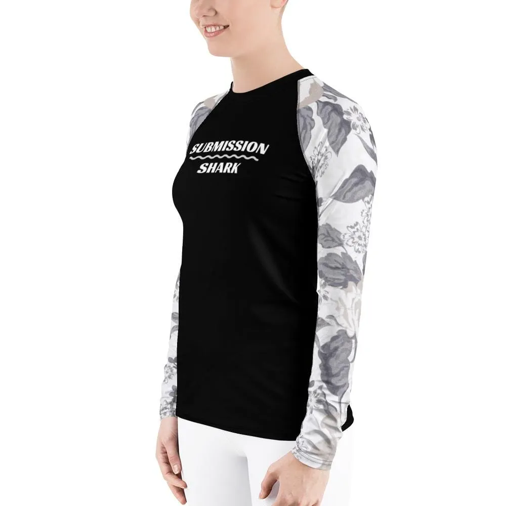 Elegant Dame ~ Women's Rash Guard