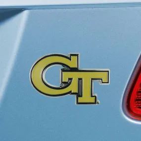 Fanmats Georgia Tech Yellow Jackets 3D Color Metal Emblem