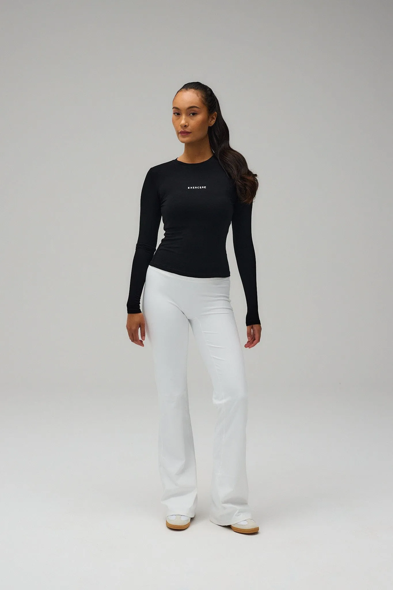 Flare Yoga Pants - White
