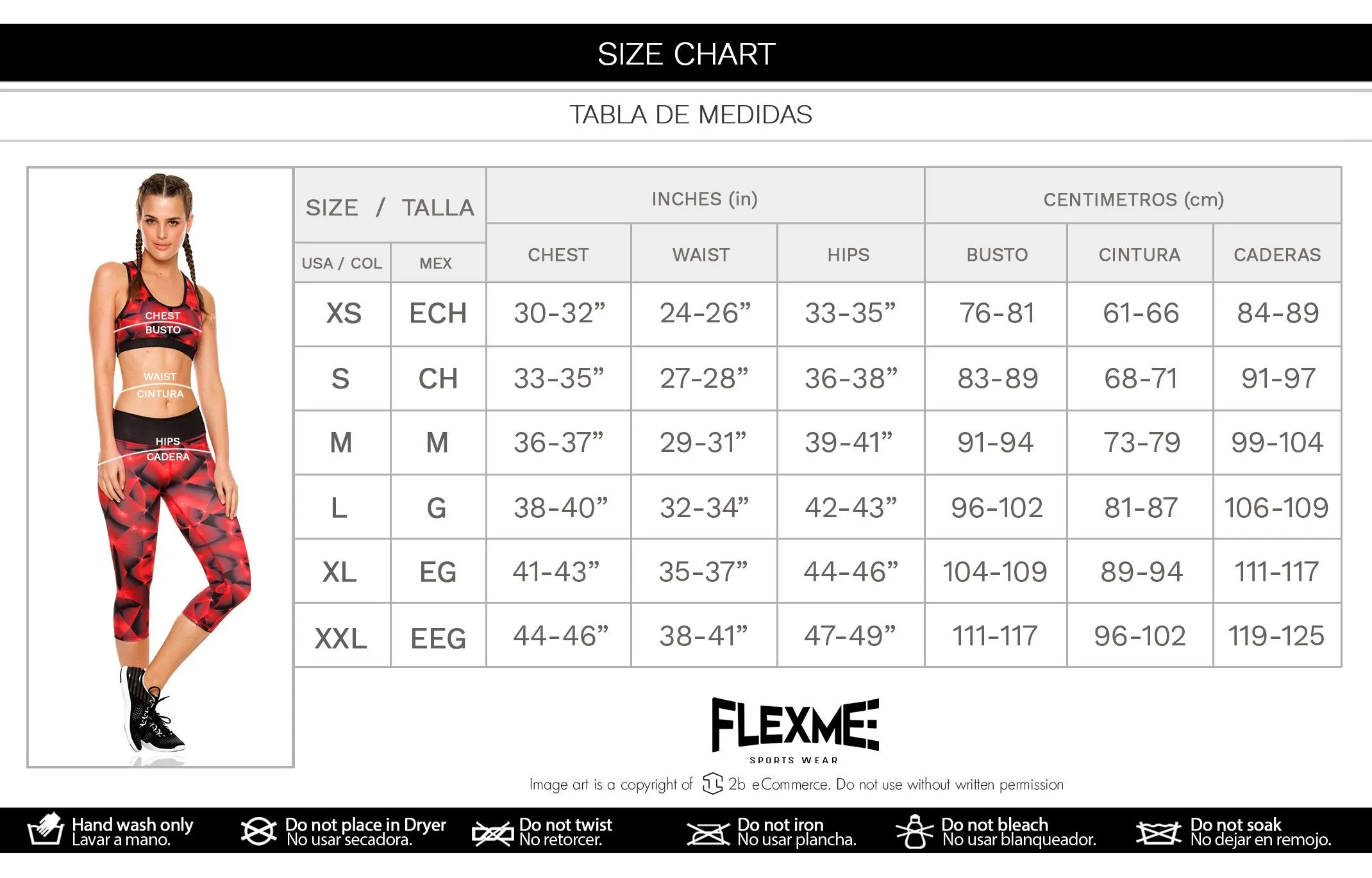 Flexmee 944212 Red Fractals Capri Activewear Workout Pants Trousers