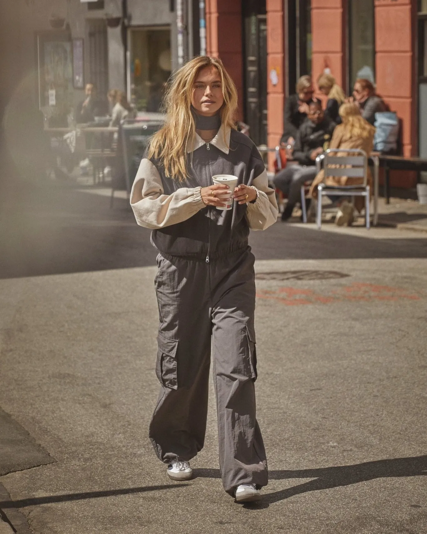 Laila x SC Collab: Cargo Pants Grey