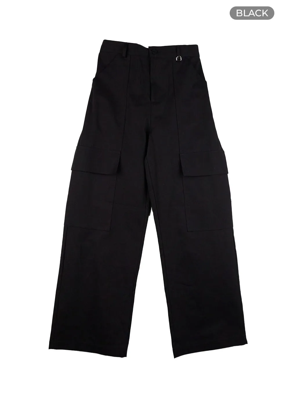 LooseFit Cotton Cargo Trousers CS413