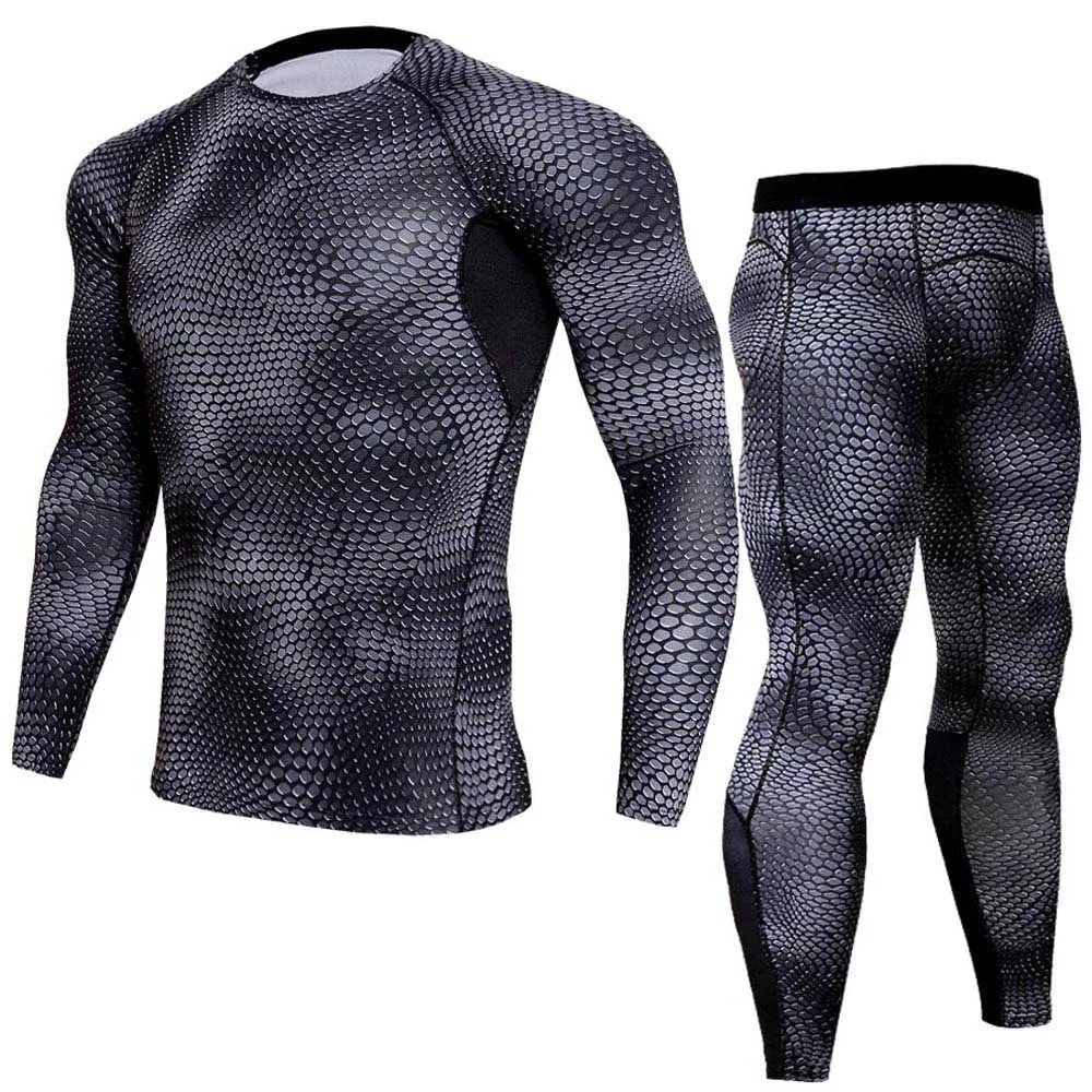 Man Workout Fitness Sports Gym Running Yoga Athletic Shirt Top Pants Sets