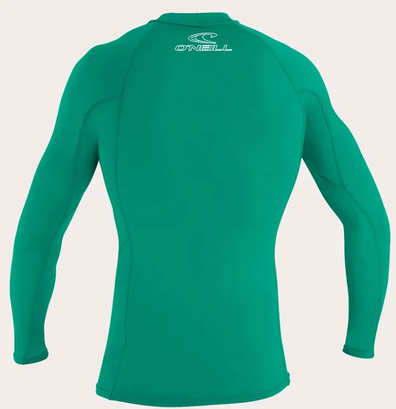 O'neill Youth Basic UPF 50  L/S Rash Guard Seaglass