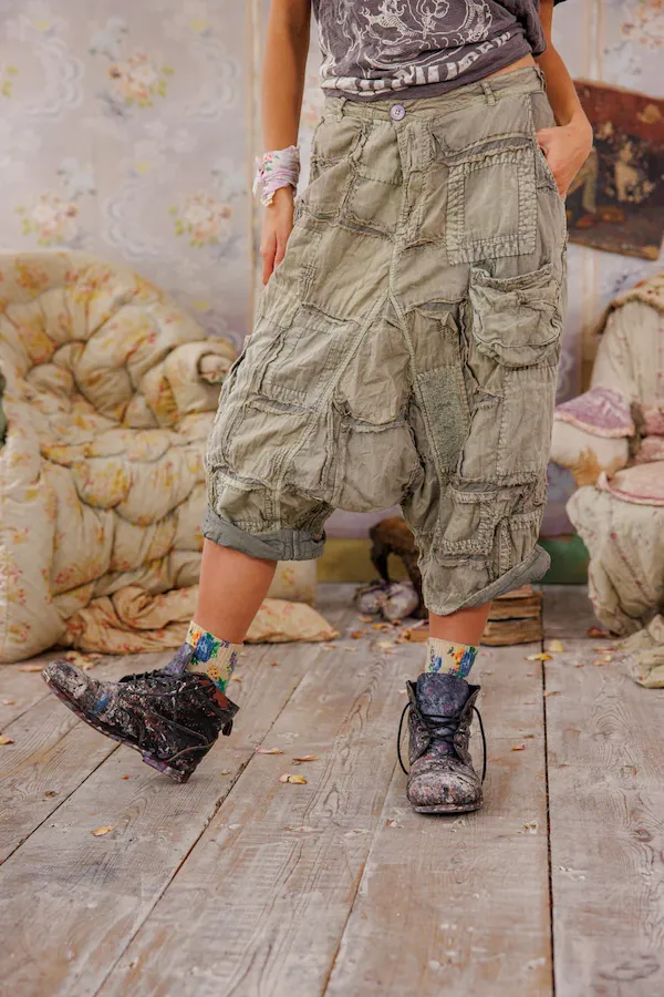 PATCHWORK JONI TROUSERS - PANTS 788