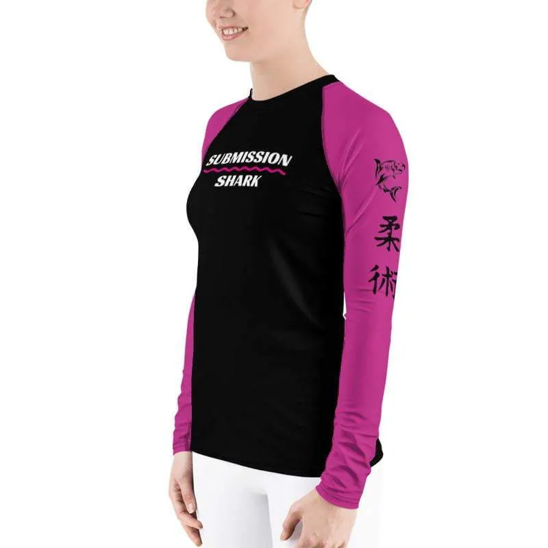 Pink SS Premium Standard ~ Women's Rash Guard