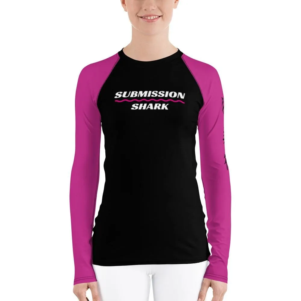 Pink SS Premium Standard ~ Women's Rash Guard
