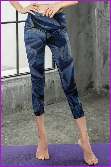 Print Leggings Dry Fit Sport Pant DE112