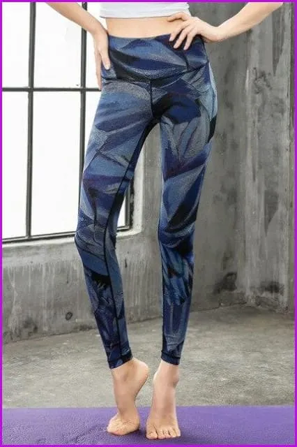 Print Leggings Dry Fit Sport Pant DE112