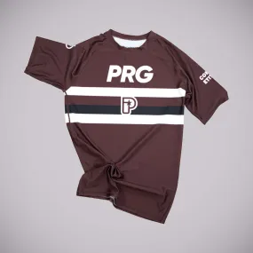 Progress Ranked Competition Rash Guard Brown