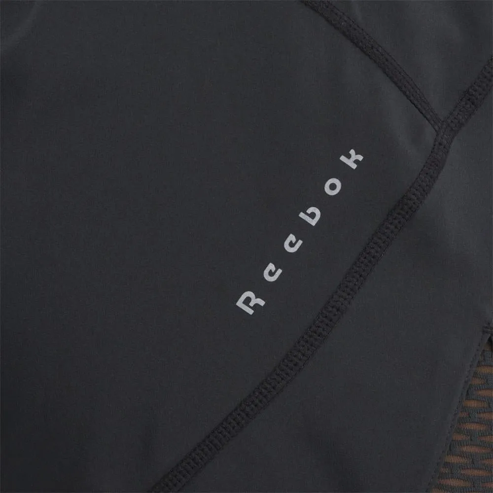 Reebok Apparel  Women's Running 2 In 1 Short Reebok Running App Women Black Reg