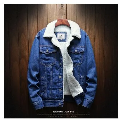 Thick Winter Denim Jean Jackets