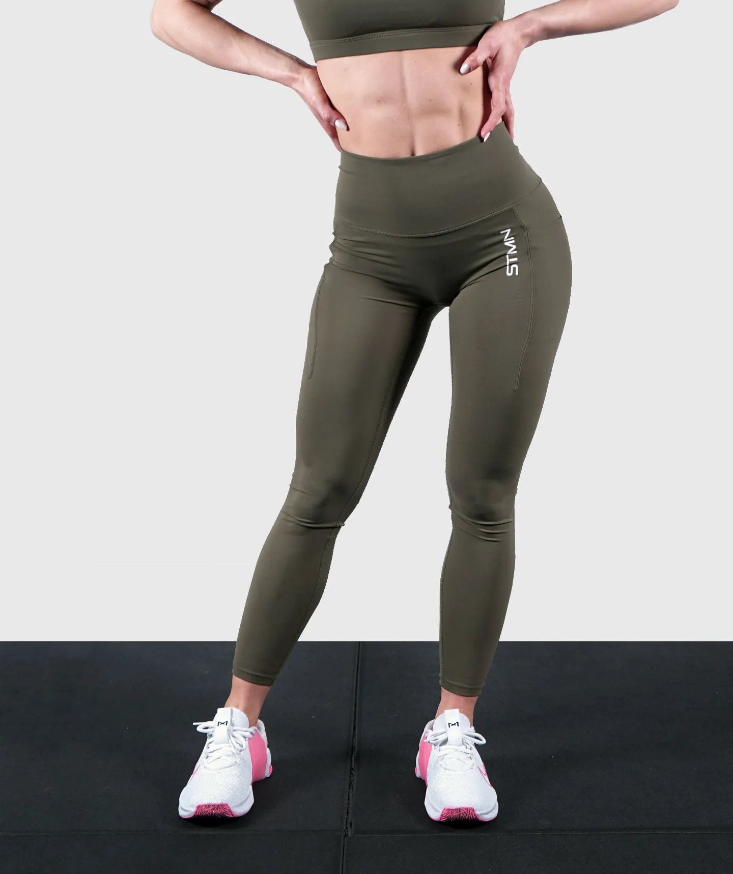 Training Evo Leggings Verde Militare