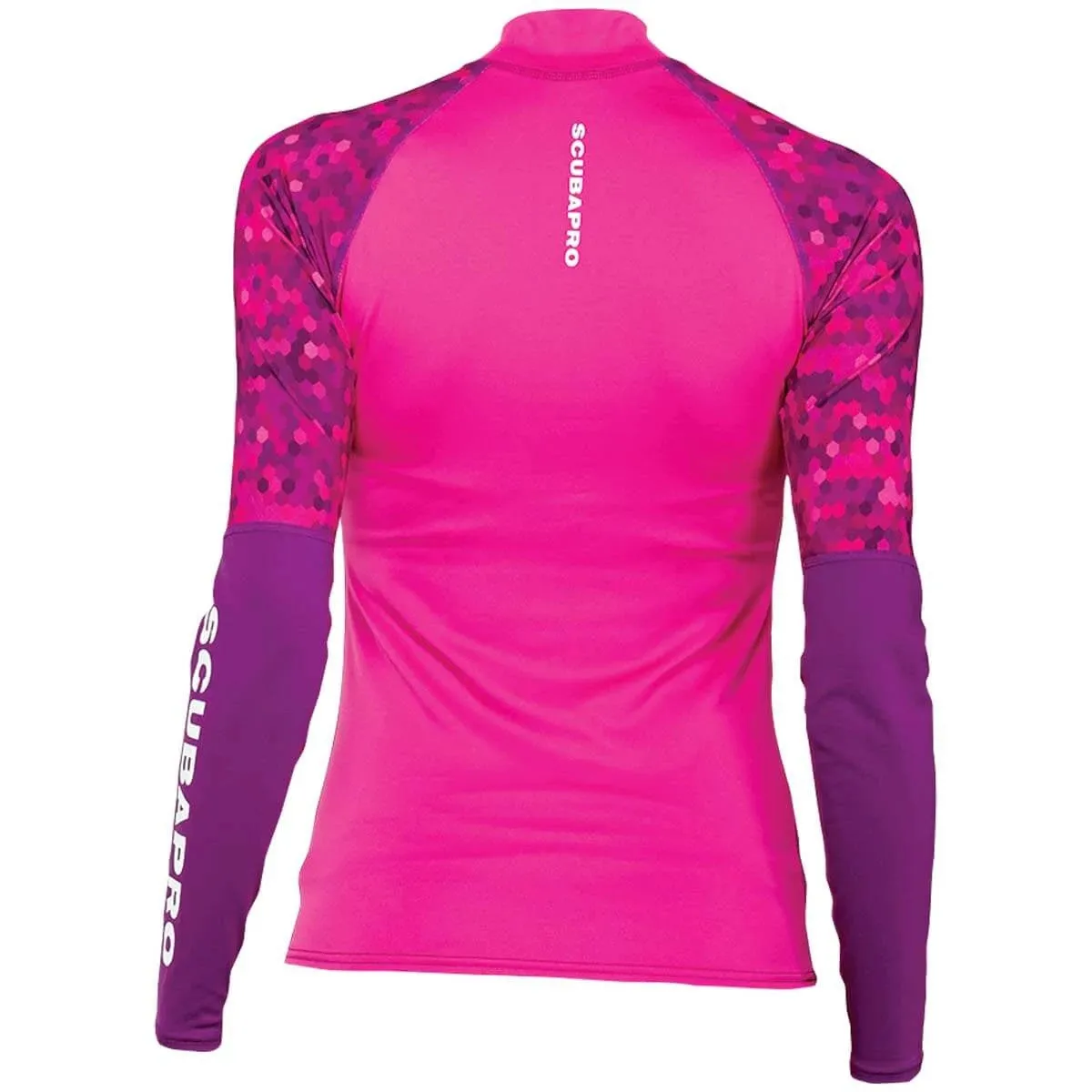 Used ScubaPro Rash Guard Womens, Long Sleeve (UPF50) - Teal Size S