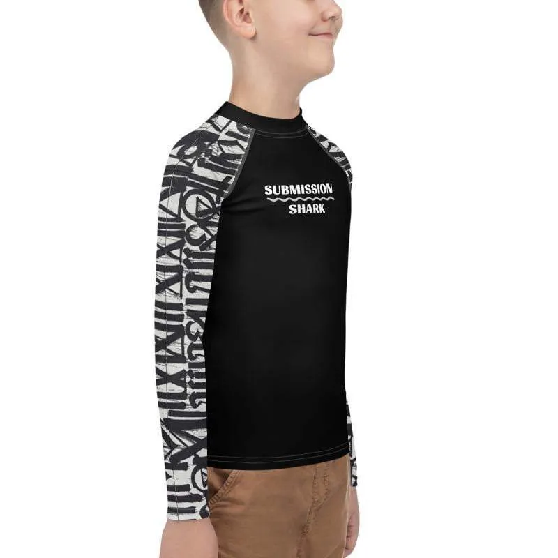 White Noise ~ Youth Rash Guard