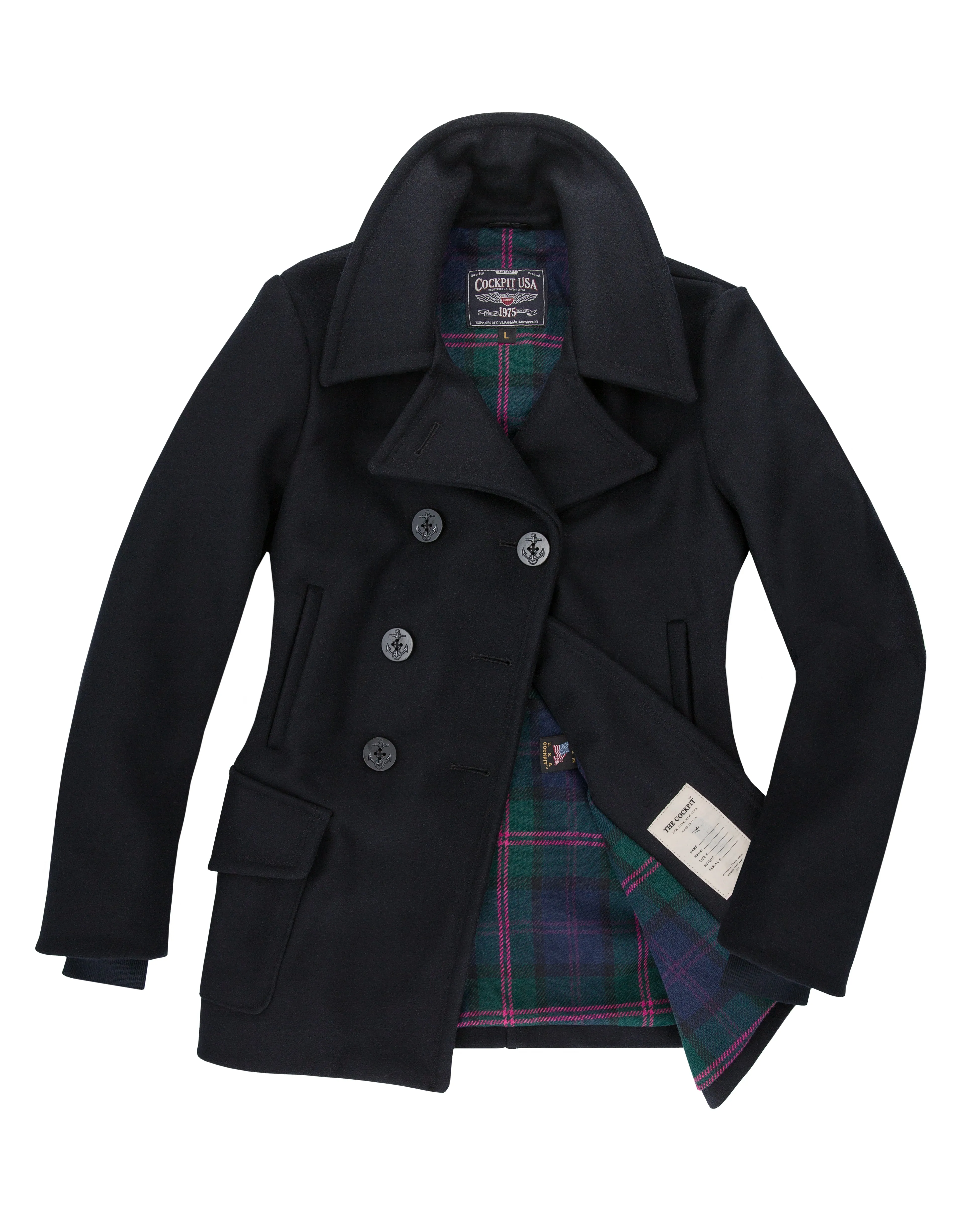 Womens Navy Peacoat W78X002