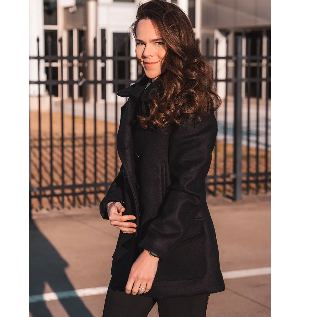 Womens Navy Peacoat W78X002