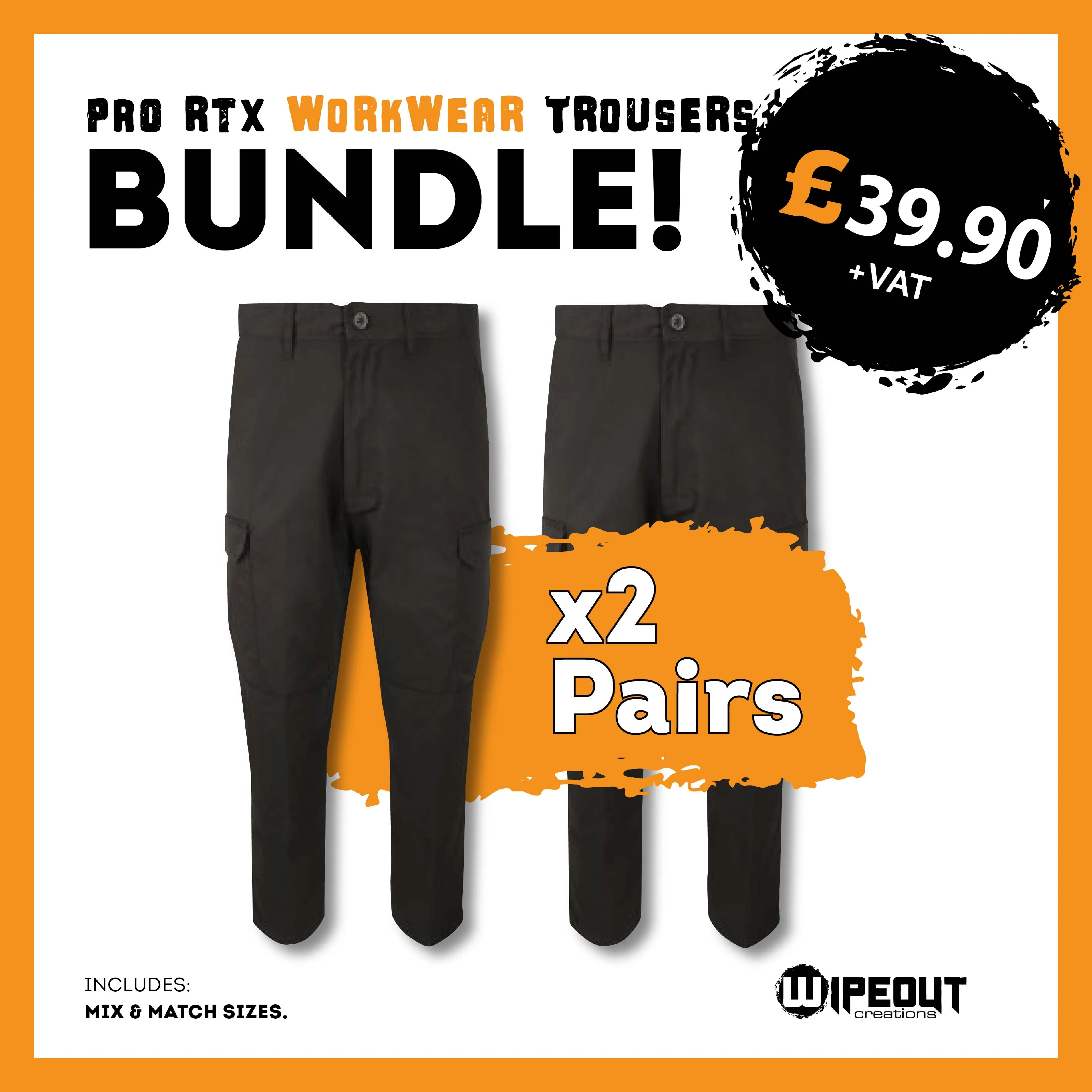 Work Trousers x2